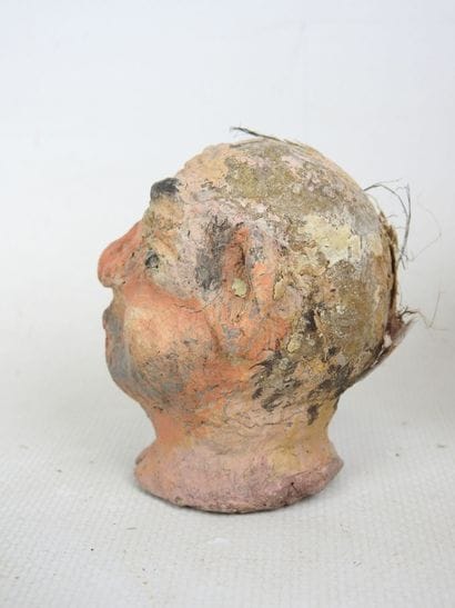 Theater MASK in papier mâché. 19th century....
