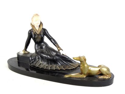Salvatore MELANI (1902-1934): Elegant woman...