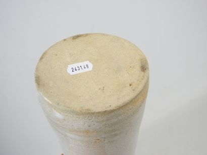 ALIX (XXth): White glazed stoneware coffee...