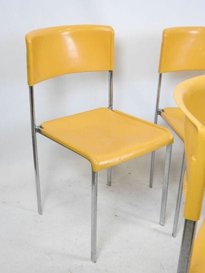 GRAPHAL for LAFARGE: Suite of six stacking...