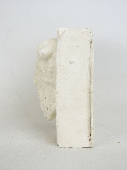 Two WORKSHOP STUDIES in plaster representing...