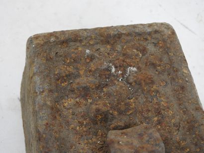 50-pound cast-iron 