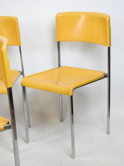 GRAPHAL for LAFARGE: Suite of six stacking...