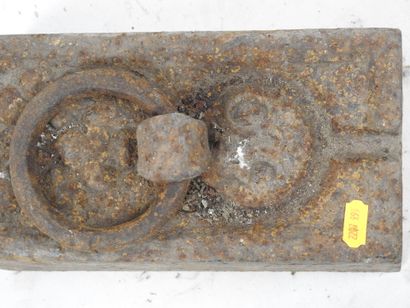50-pound cast-iron 