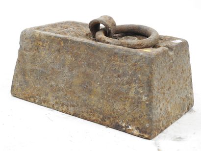 50-pound cast-iron 
