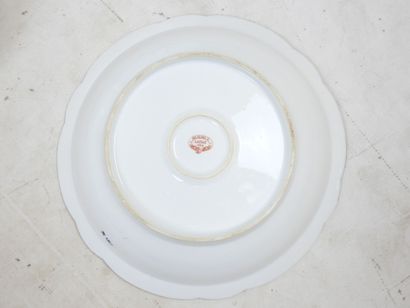 PARIS: Porcelain dinner service decorated...