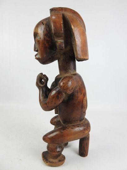 GABON Byeri FANG reliquary guardian statue,...