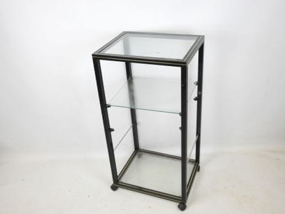 Pierre VANDEL: Shelf in lacquered metal with...