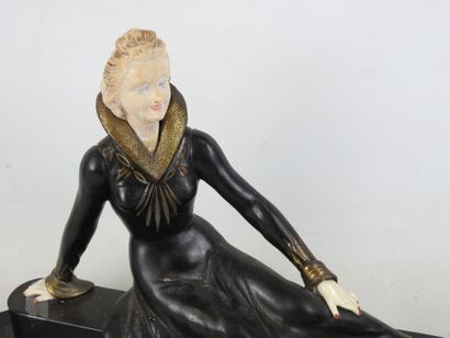 Salvatore MELANI (1902-1934): Elegant woman...