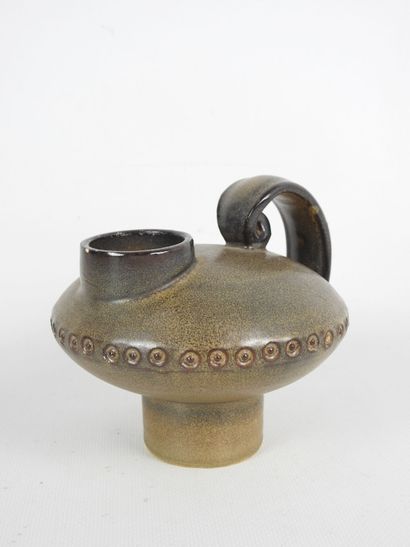 ARTCERAM: Photophore - lamp base in glazed...