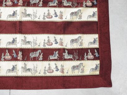 Wall fabric or rug 'Made in Turkey'. Tunç...