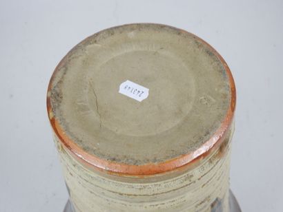 TROTRO (XXth): Baluster-shaped vase with...