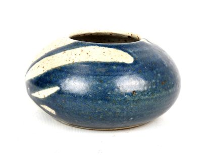 Gérald POTT (born 1936): Partially blue-glazed...