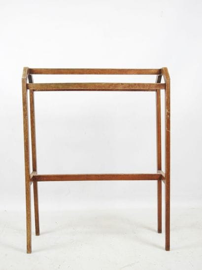 Oak garment rack. H. 81.5 - W.63 - D. 22.5...