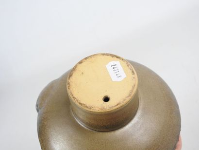 ARTCERAM: Photophore - lamp base in glazed...