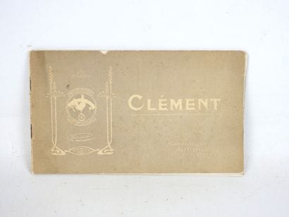 AUTOMOBILE CATALOGUE: Clément. 1903. Paris....