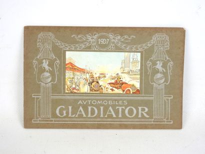AUTOMOTIVE CATALOGUE: Gladiator. 1907. Imp....