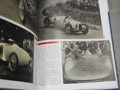 FOUR BOOKS on motor racing, including : -...