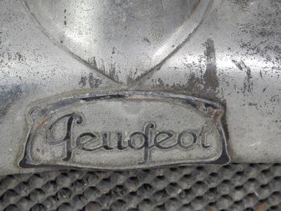 Metal PEUGEOT car CALANDER with radiator,...