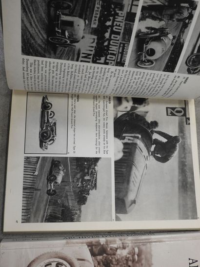 FOUR BOOKS on motor racing: - Archive of...