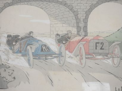 P. TURIAULT (XXth): The race to glory - Mazzaro...