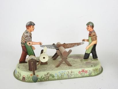 JW (Germany) - WILESCO: Craftsman with fountain....
