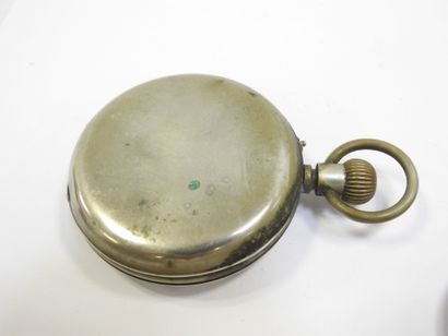 AUTOMOBILE REGULATOR in silver-plated metal,...