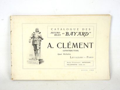 AUTOMOBILE CATALOG: BAYARD - A. CLEMENT....