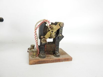 THREE MAQUETTES for engine, steam, electricity....