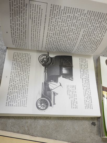 SIX BOOKS about cars: - 4 cylinder Autocar...