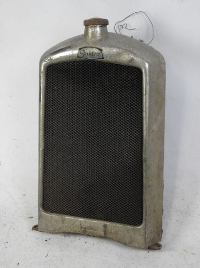 Metal PEUGEOT car CALANDER with radiator,...