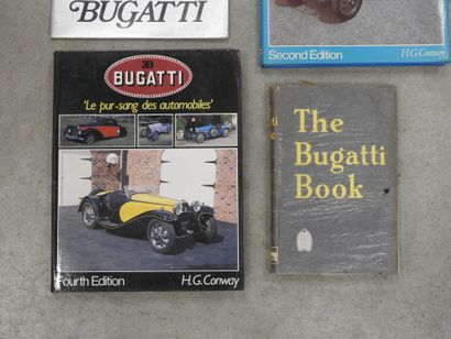 THREE BOOKS about the BUGATTI brand: - The...