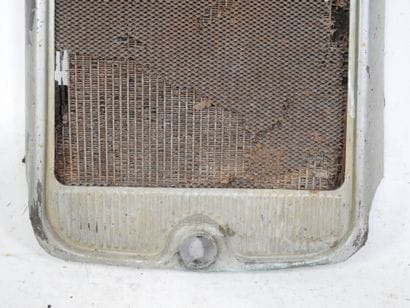 Metal car CALENDER with radiator. Brand Chausson....