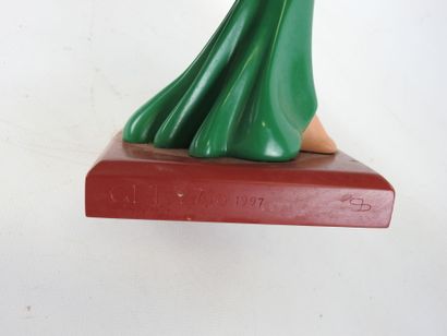 GET 27: Advertising pin-up in polychrome...