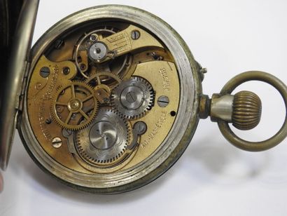 AUTOMOBILE REGULATOR in silver-plated metal,...