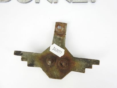AUTOMOBILE SIGN - DONNET in metal. L: 17...