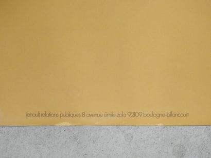 RENAULT: Six posters after old lithographs....