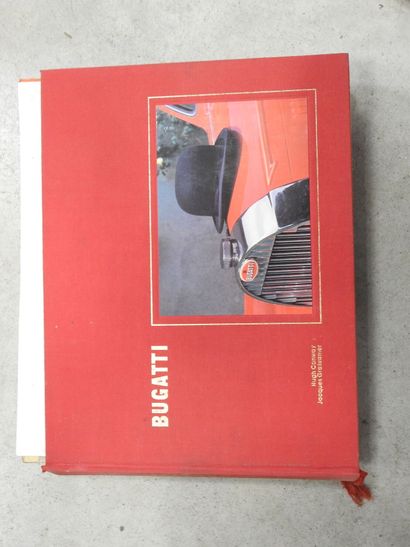 THREE BOOKS on the BUGATTI automobile marque:...