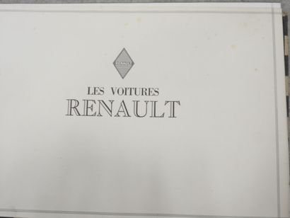 RENAULT: Renault cars. Illustrated edition....