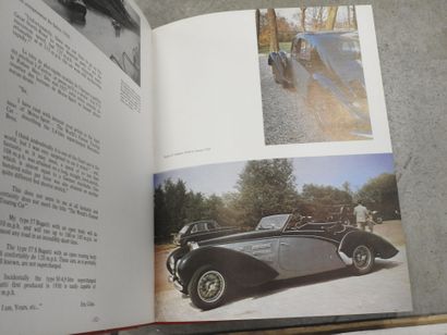 THREE BOOKS on the BUGATTI automobile marque:...