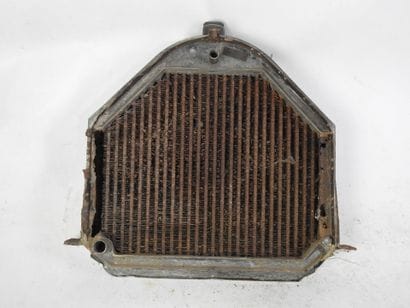 Metal car CALENDER with radiator. Manufactured...