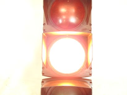 SILEC: French tricolor traffic light. 1970s....