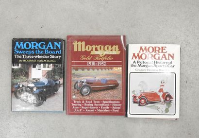 THREE BOOKS on the MORGAN car brand: - The...
