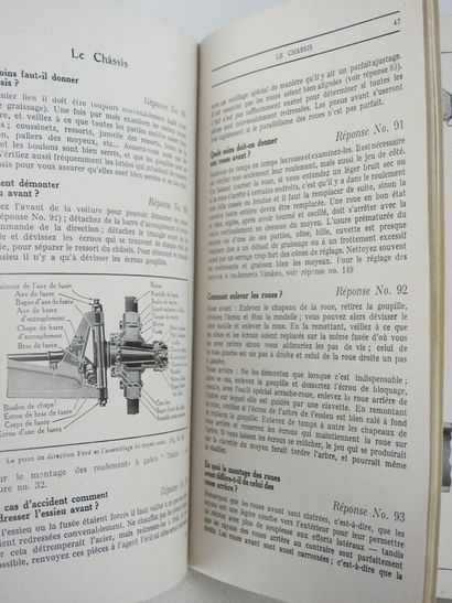 AUTOMOBILE CATALOGUE: Manuel Ford. Imp. Bethmont...