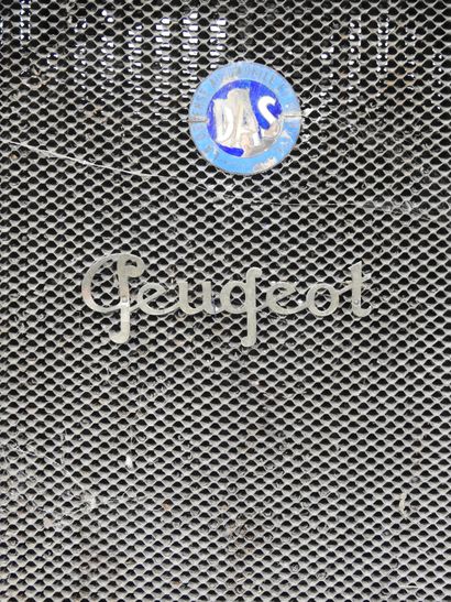 Metal PEUGEOT car CALANDER with radiator,...