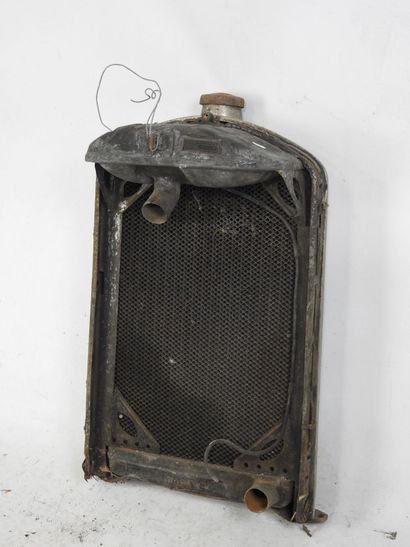 Metal PEUGEOT car CALANDER with radiator,...