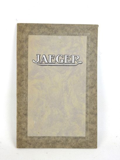 AUTOMOBILE CATALOGUE: JAEGER - Counters &...