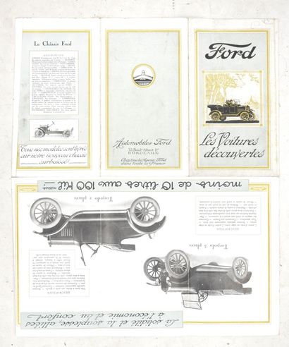 AUTOMOTIVE DEPLIANT: FORD - Open cars. Wear...