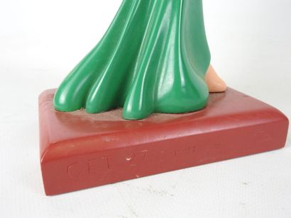 GET 27: Advertising pin-up in polychrome...
