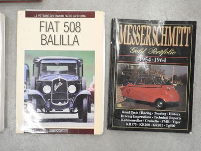 FIVE BOOKS on the theme of automobiles: -...